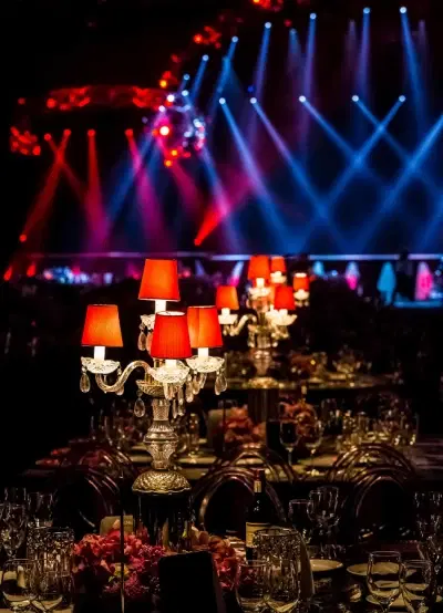 Private event planning package guide with service options and planning support