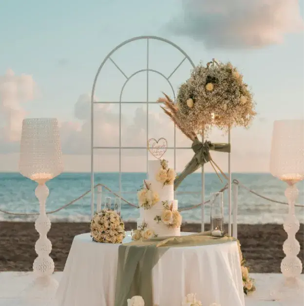 Wedding coordinator managing ceremony timeline and vendor communication during event execution