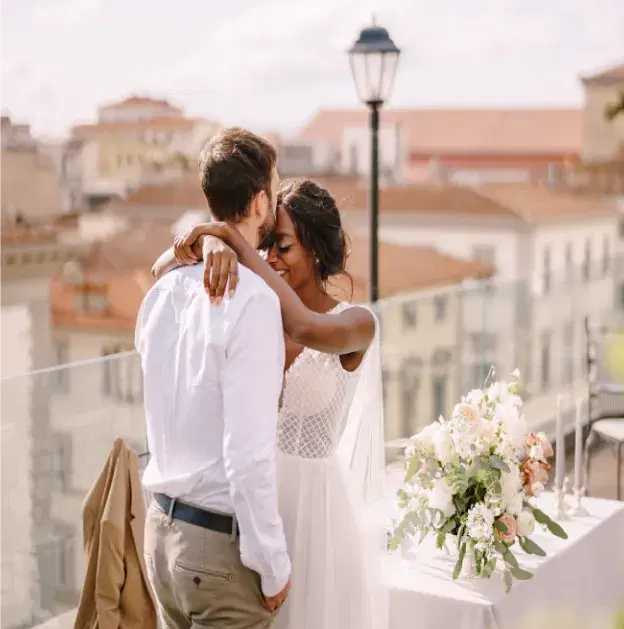 Destination wedding planner coordinating venue selection, travel, and guest logistics